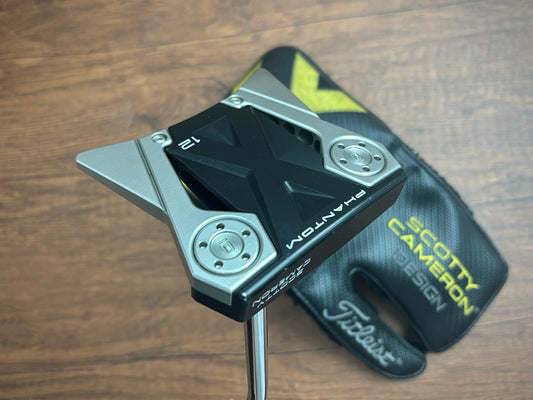 Titleist Scotty Cameron Phantom X 12 Putter 33" + headcover