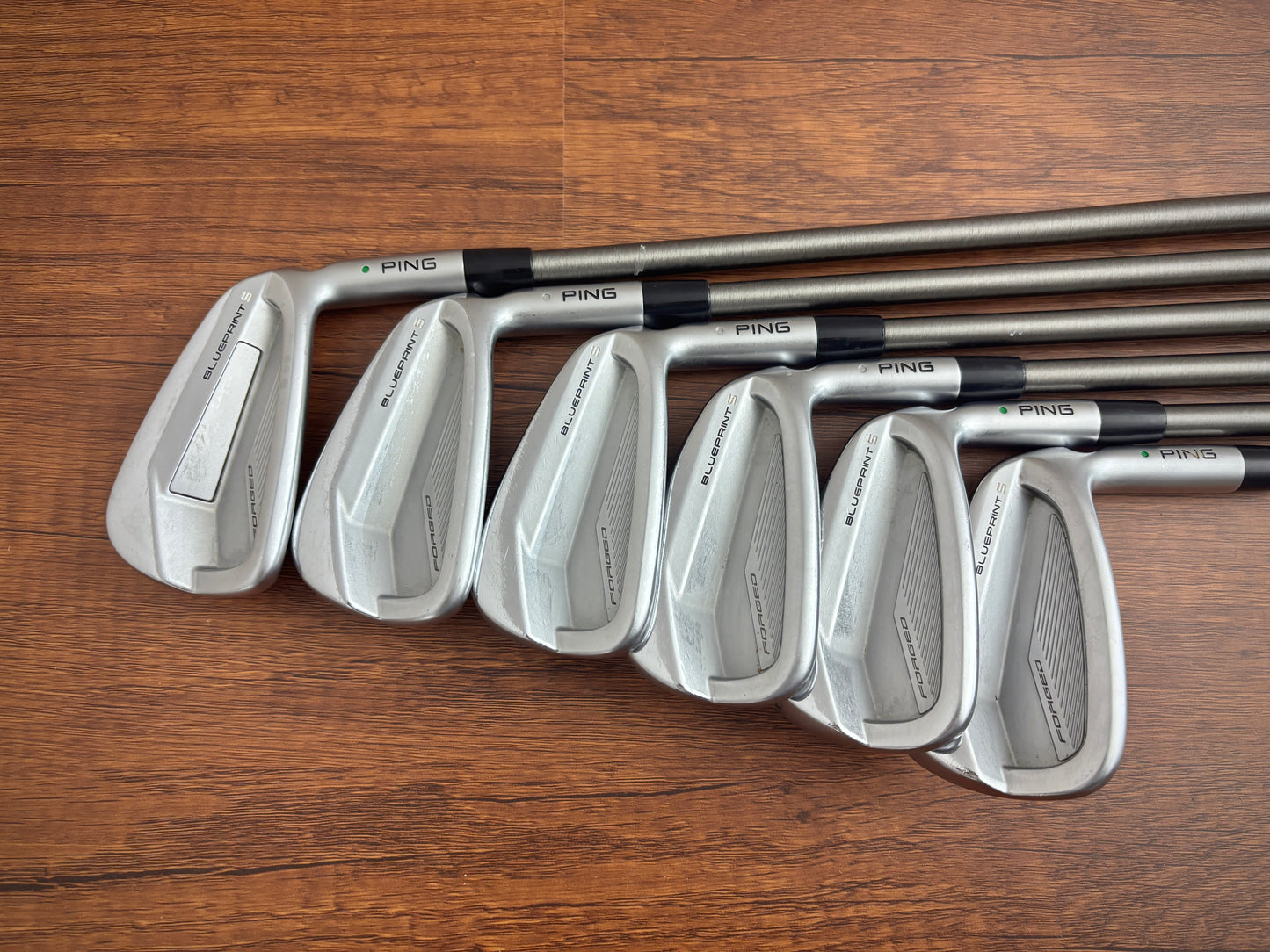 (+1”) Ping Blueprint S Iron Set 5-PW / Aerotech Steelfiber Stiff