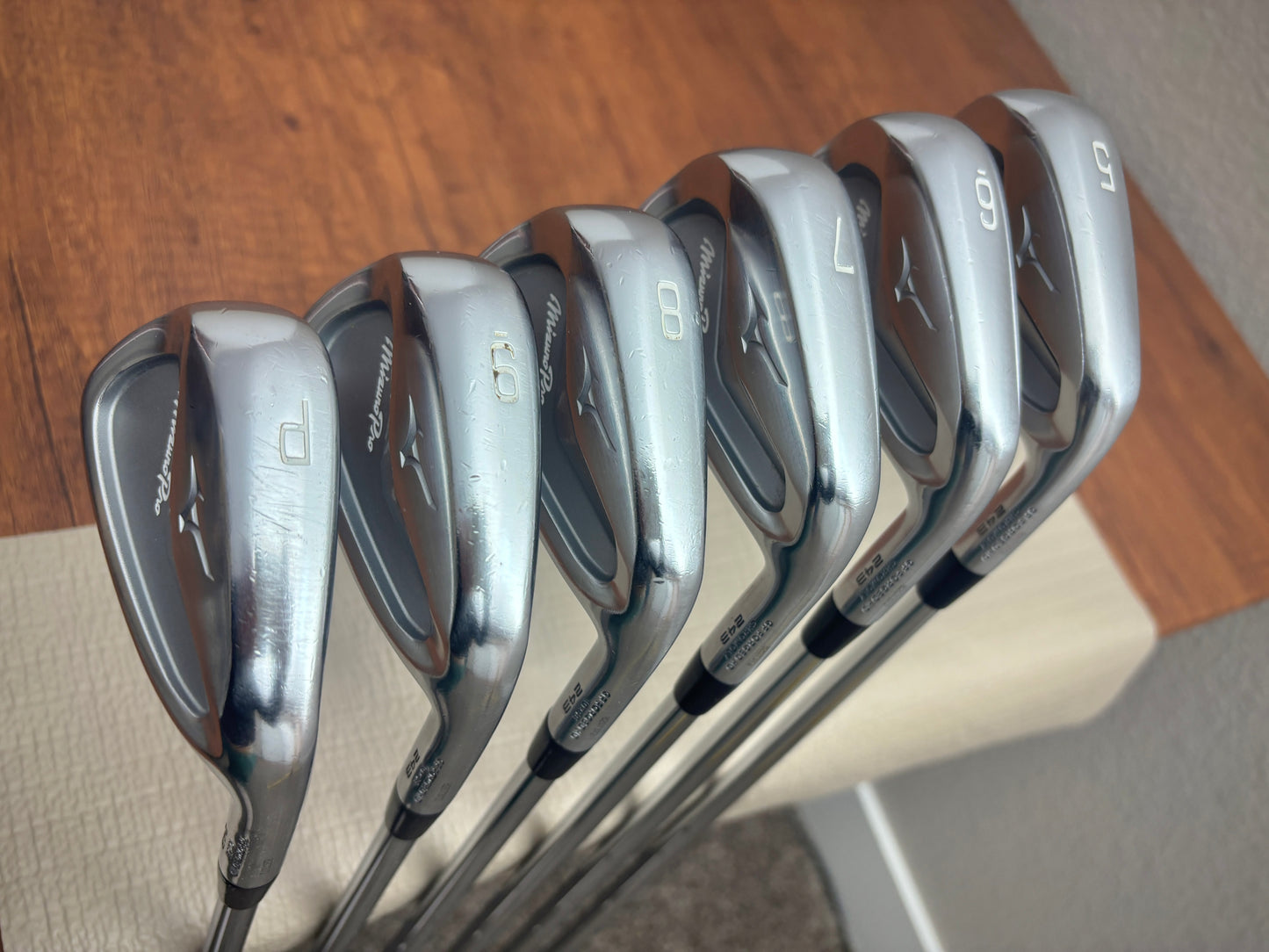 Mizuno Pro 243 Iron Set 5-PW / KBS $-Taper 130 X-Stiff