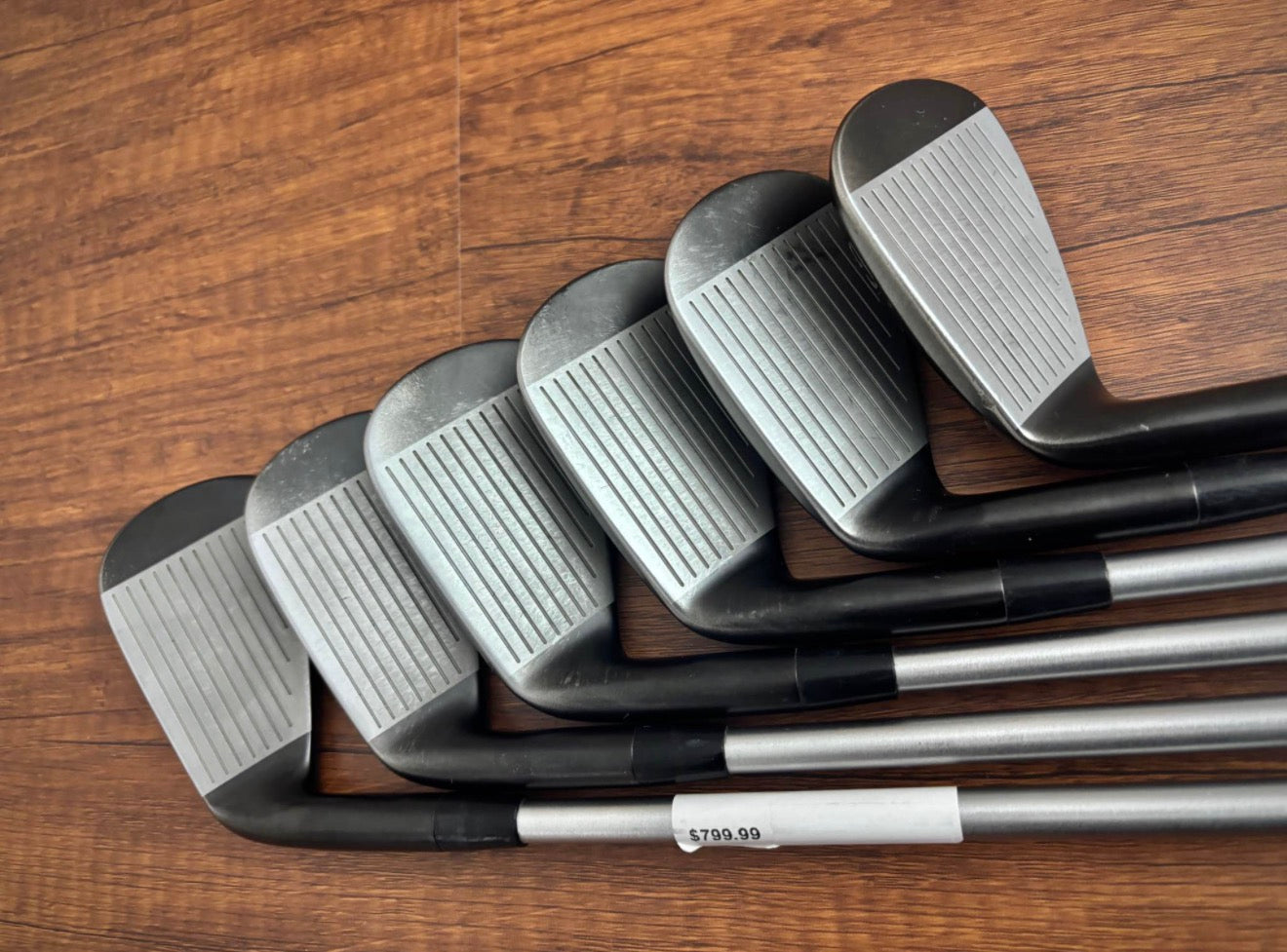 Mizuno JPX 925 Forged Black Iron Set 6-GW / KBS Tour C-Taper 130 X-Stiff