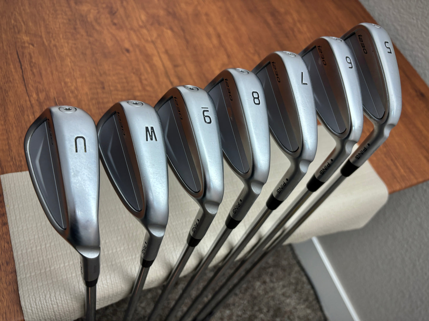 Ping i230 Iron Set 5-UW (plus 4i head) / Ping AWT 2.0 Stiff