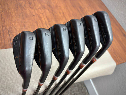 Cobra King MB 2025 Black Iron Set 5-PW / KBS $-Taper 130 X-Stiff