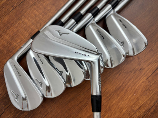 (+1”) Mizuno MP-20 MB Iron Set 4-PW / KBS C-Taper 120 Stiff