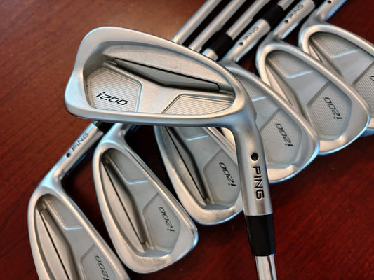 Ping i200 Iron Set 4-PW / Ping AWT Senior Flex