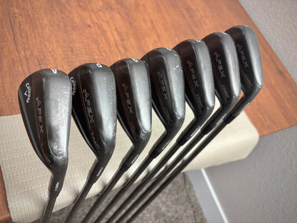 Callaway Apex Ti Fusion Iron Set 5-AW / KBS $-Taper 120 Stiff