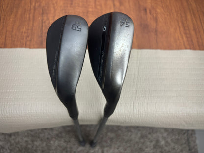 Titleist Vokey SM9/SM10 Jet Black Wedge Set (54,58)