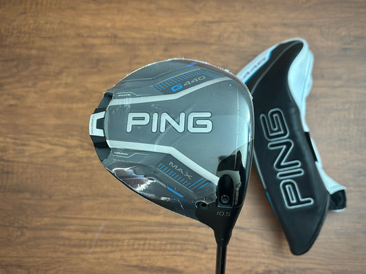 *NEW IN PLASTIC* Ping G440 Max Driver 10.5* + headcover / Stiff