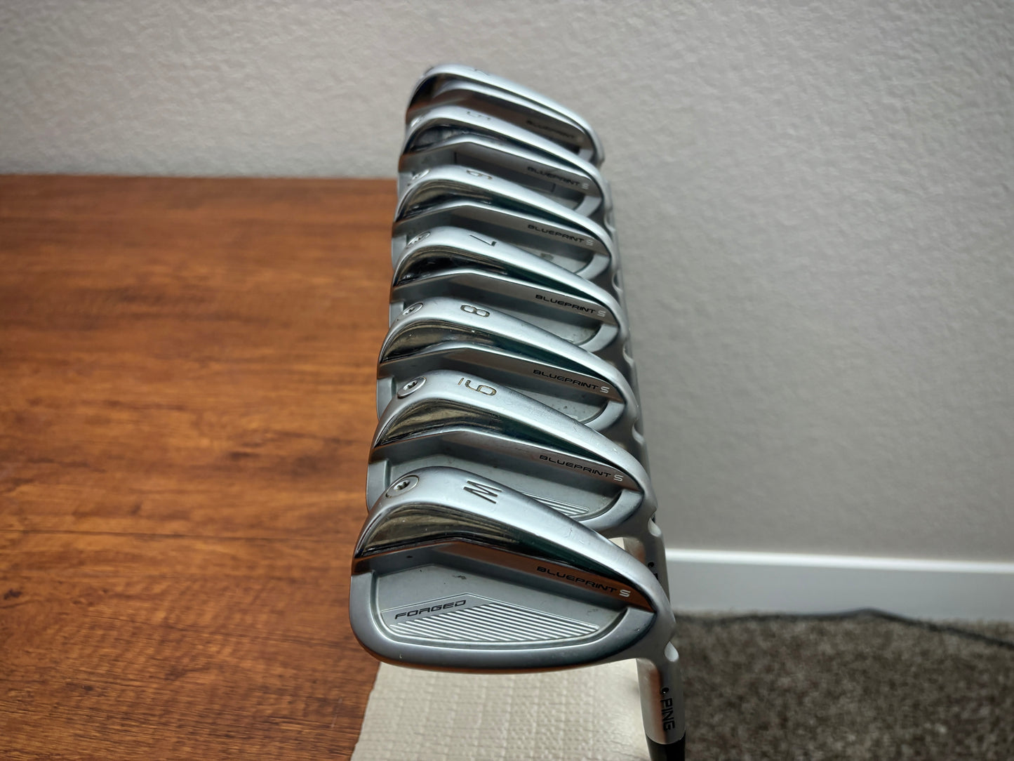 Ping Blueprint S Forged Iron Set 4-PW / KBS Tour Stiff