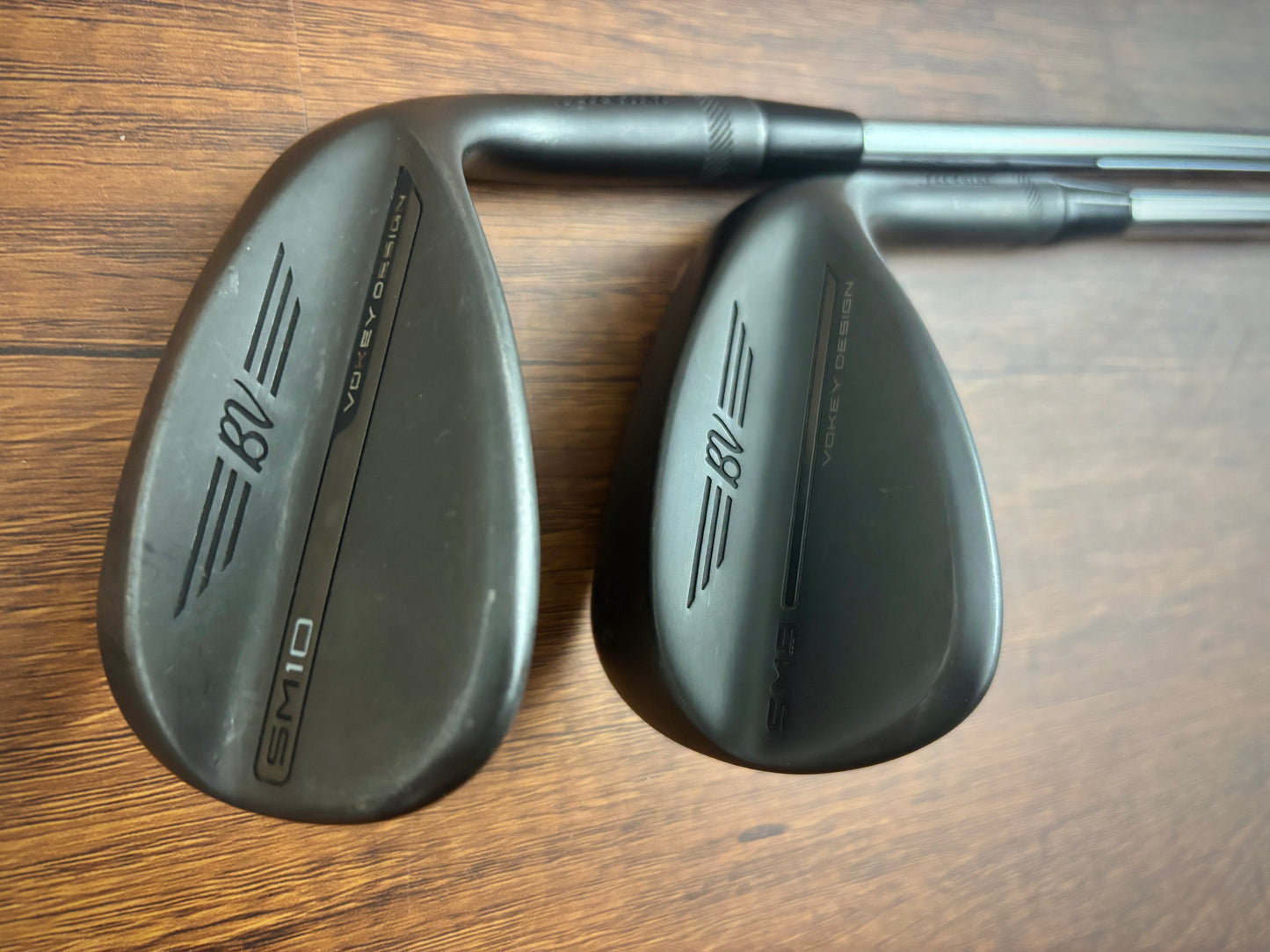 Titleist Vokey SM9/SM10 Jet Black Wedge Set (54,58)