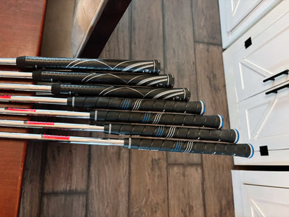 PXG 0311 XP Gen 6 Double Black Iron Set 4-PW / KBS $-Taper Lite Regular Flex