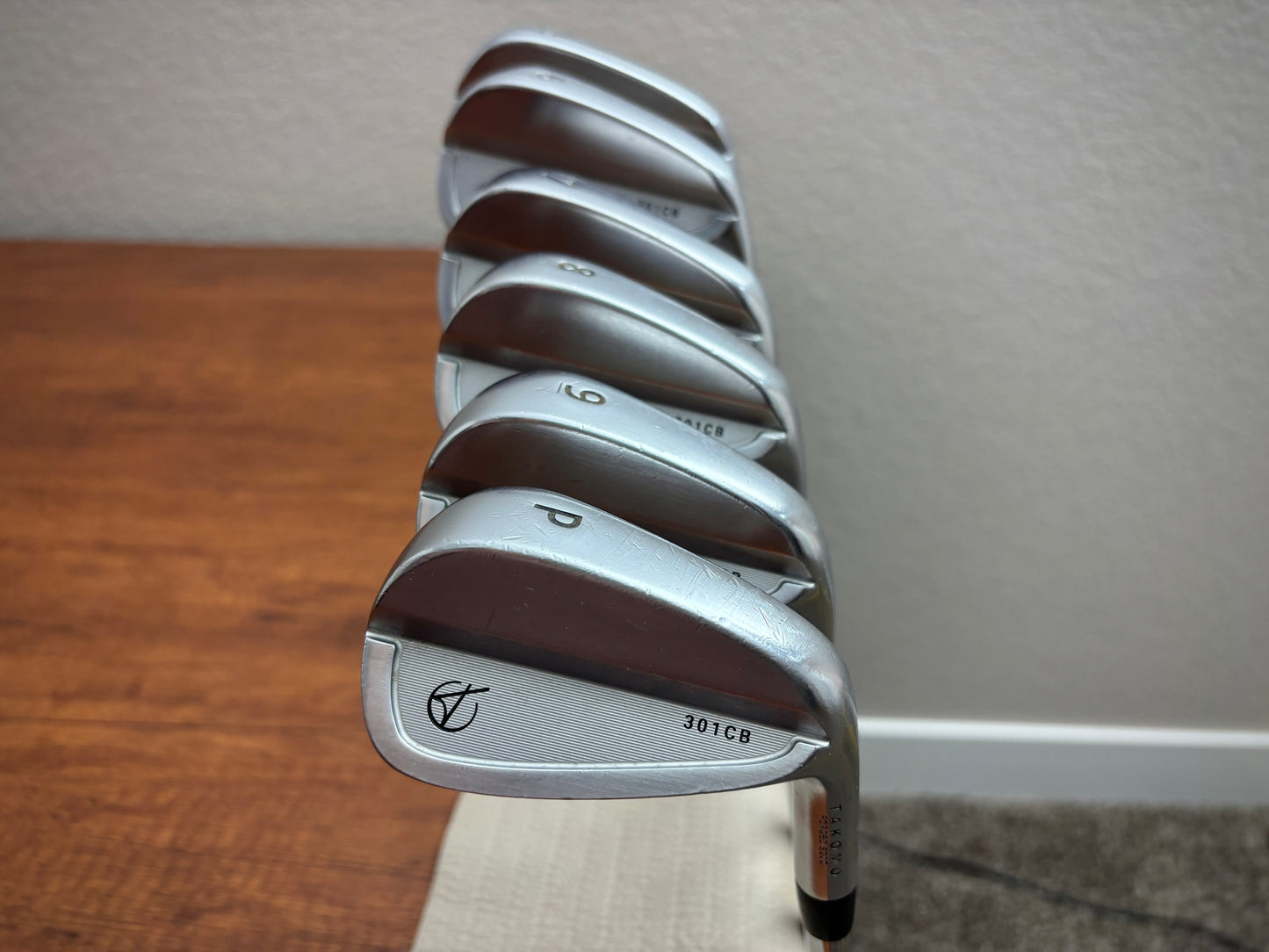 (+2”) Takomo 301 CB Iron Set 5-PW / KBS Tour Lite X-Stiff