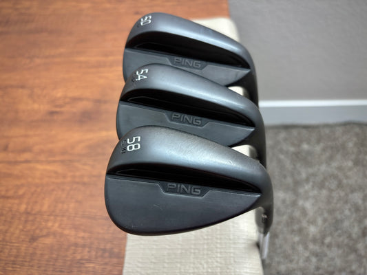 Ping S159 Midnight Wedge Set (50,54,58)