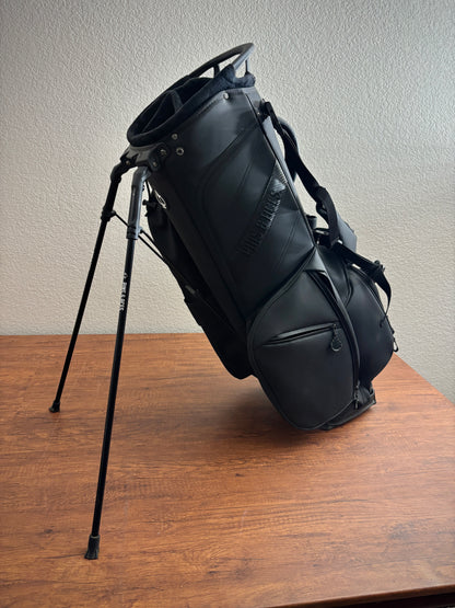 Pins & Aces Golf Stand Bag Black