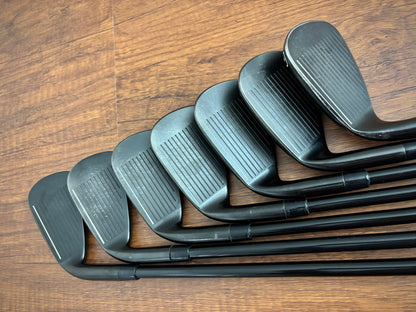 PXG 0311 XP Gen 6 Double Black Iron Set 5-GW / Mitsubishi MMT 125 X-Stiff
