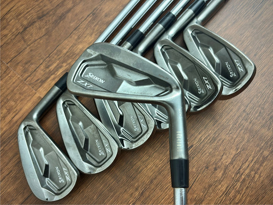Srixon ZX7 Mkii Limited Edition Black Iron Set 4-PW / KBS Tour 120 Stiff