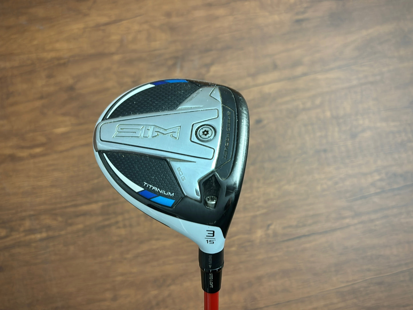 Taylormade SIM Ti 3-Wood / Graphite Design Tour AD Stiff