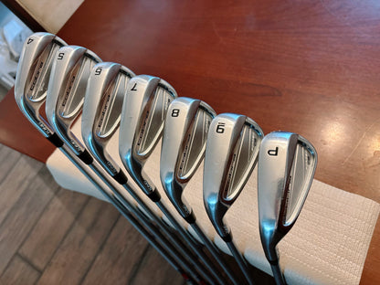 (Left-handed) Cobra King Forged CB ‘23 Iron Set 4-PW / KBS Tour C-Taper 120 Stiff