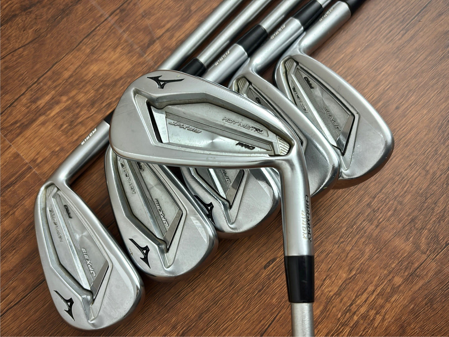 Mizuno JPX 919 Hot Metal Pro Iron Set 5-PW / KBS Tour C-Taper Lite 110 Stiff