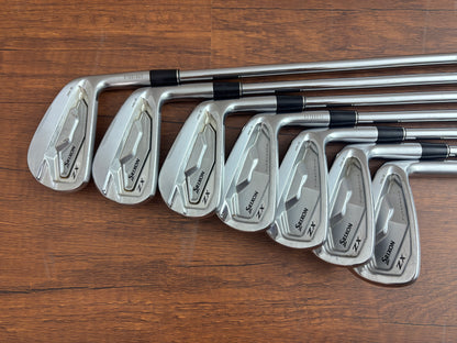 (+1") Srixon ZX5 Mkii / ZX7 Mkii Iron Set 4-PW / Dynamic Gold S300 Stiff