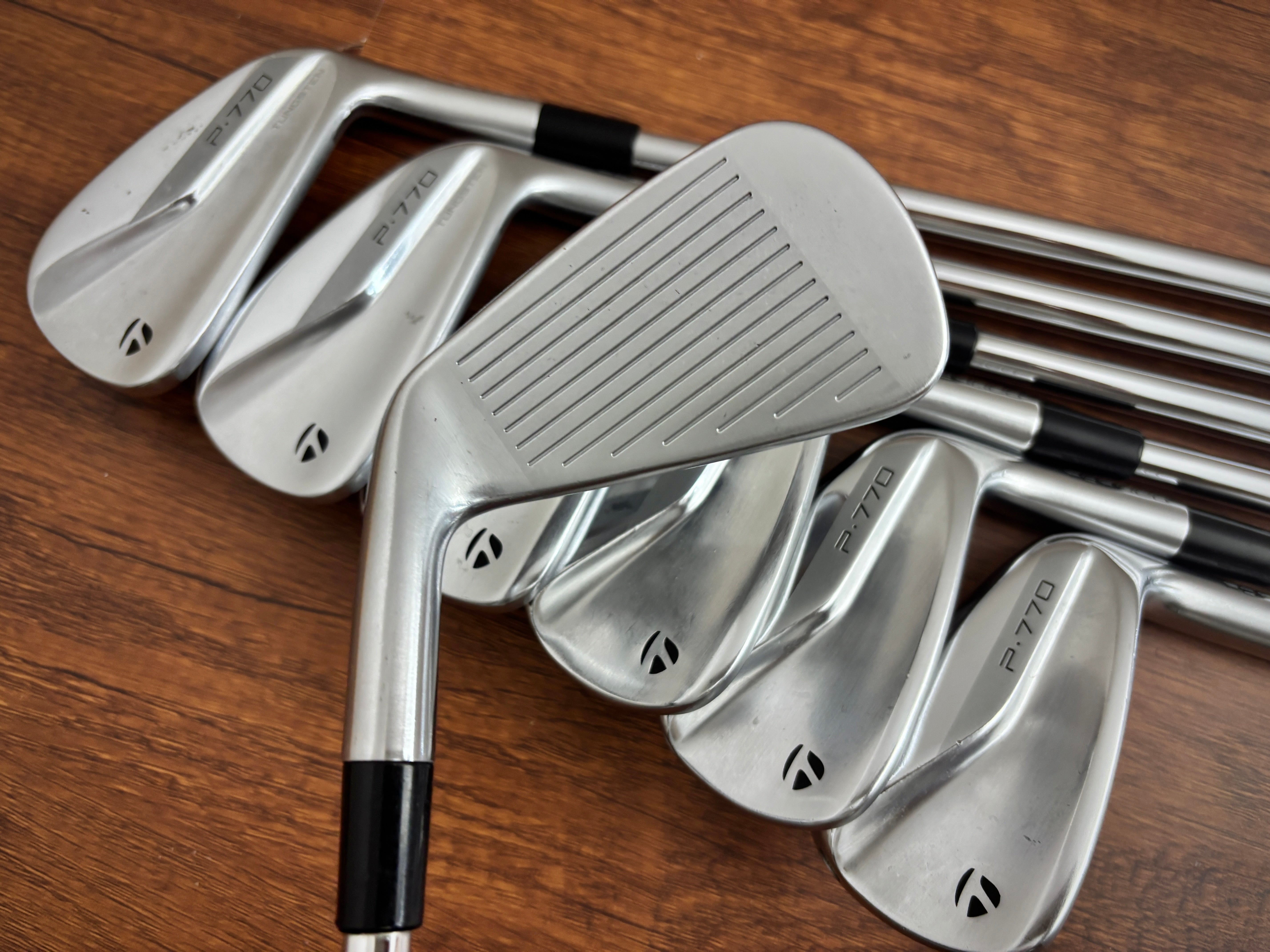 テーラーメイドP770 Dynamic Gold TOUR ISSUE 4-Pw 2024 TaylorMade P770 4-PW Irons Dynamic Gold Mid 115 (Stiff