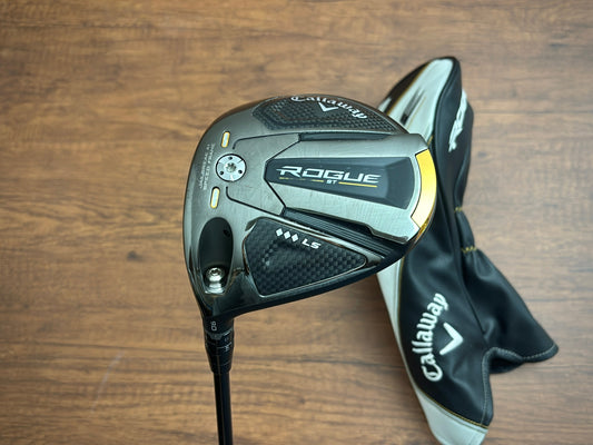 (Left-handed) Callaway Rogue ST LS Triple Diamond Driver 9* + headcover / Stiff