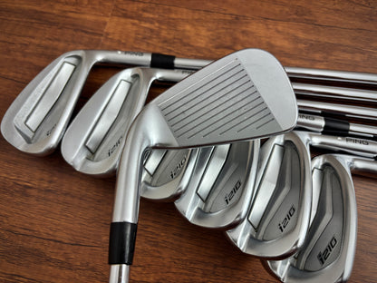 (+1”) Ping i210 Iron Set 5-UW / Project X LZ 5.5 Regular Flex
