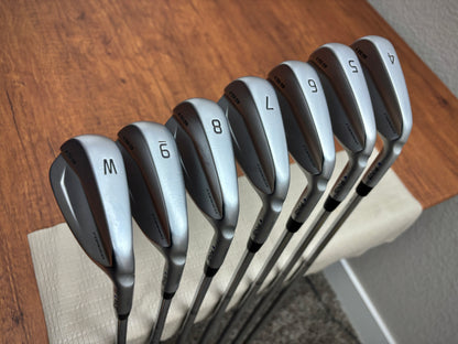 Ping i59 Iron Set 4-PW / Cushin Z-Z65 Stiff Flex Shafts