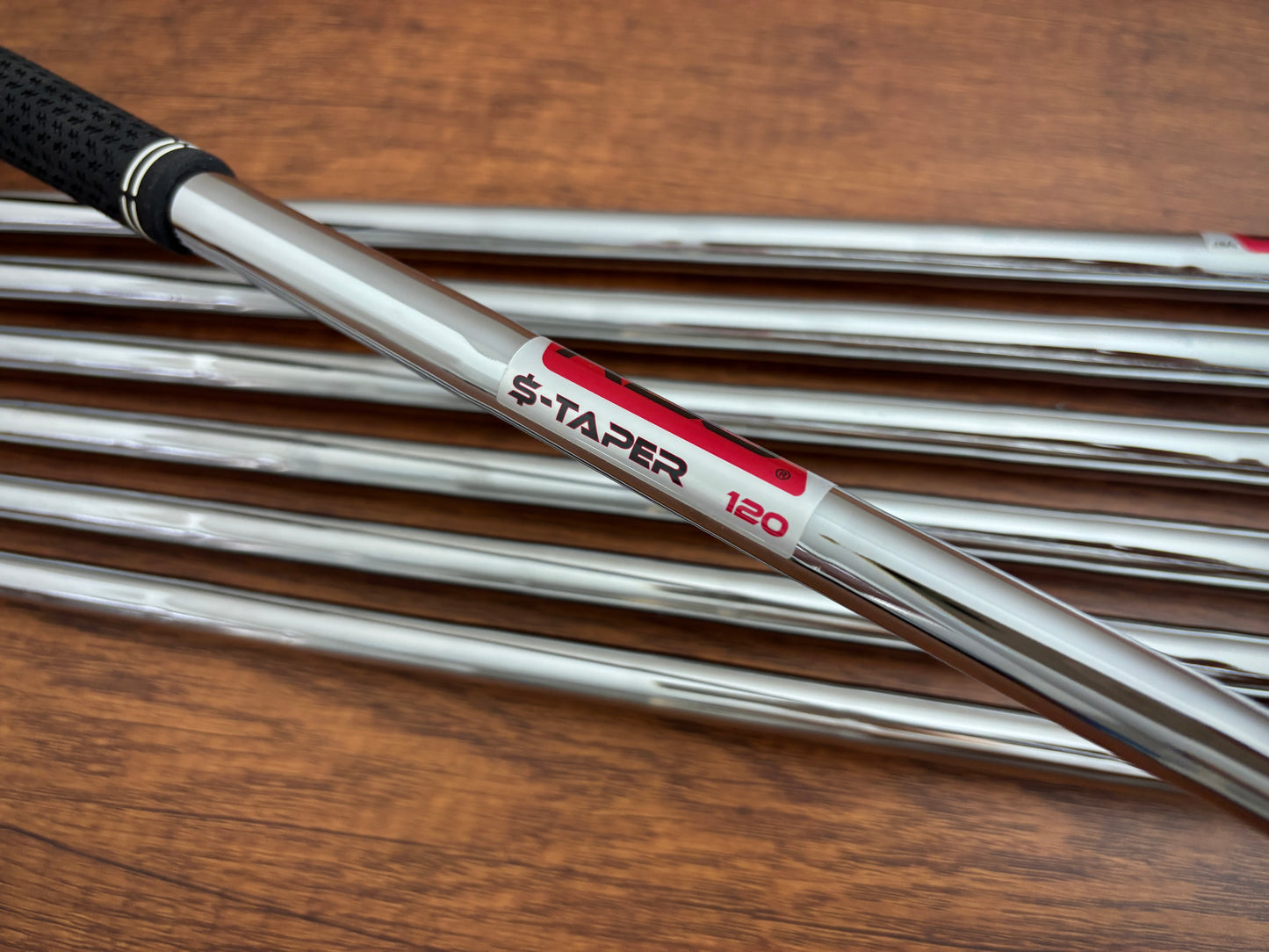 *NEW IN PLASTIC* Cobra King Ricky Fowler RF Forged MB Iron Set 4-PW / KBS $-Taper 120 Stiff