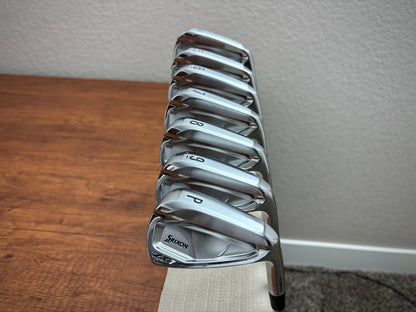 (+1”) *MINT* Srixon ZXi7 Iron Set 4-PW / Dynamic Gold S300 Stiff