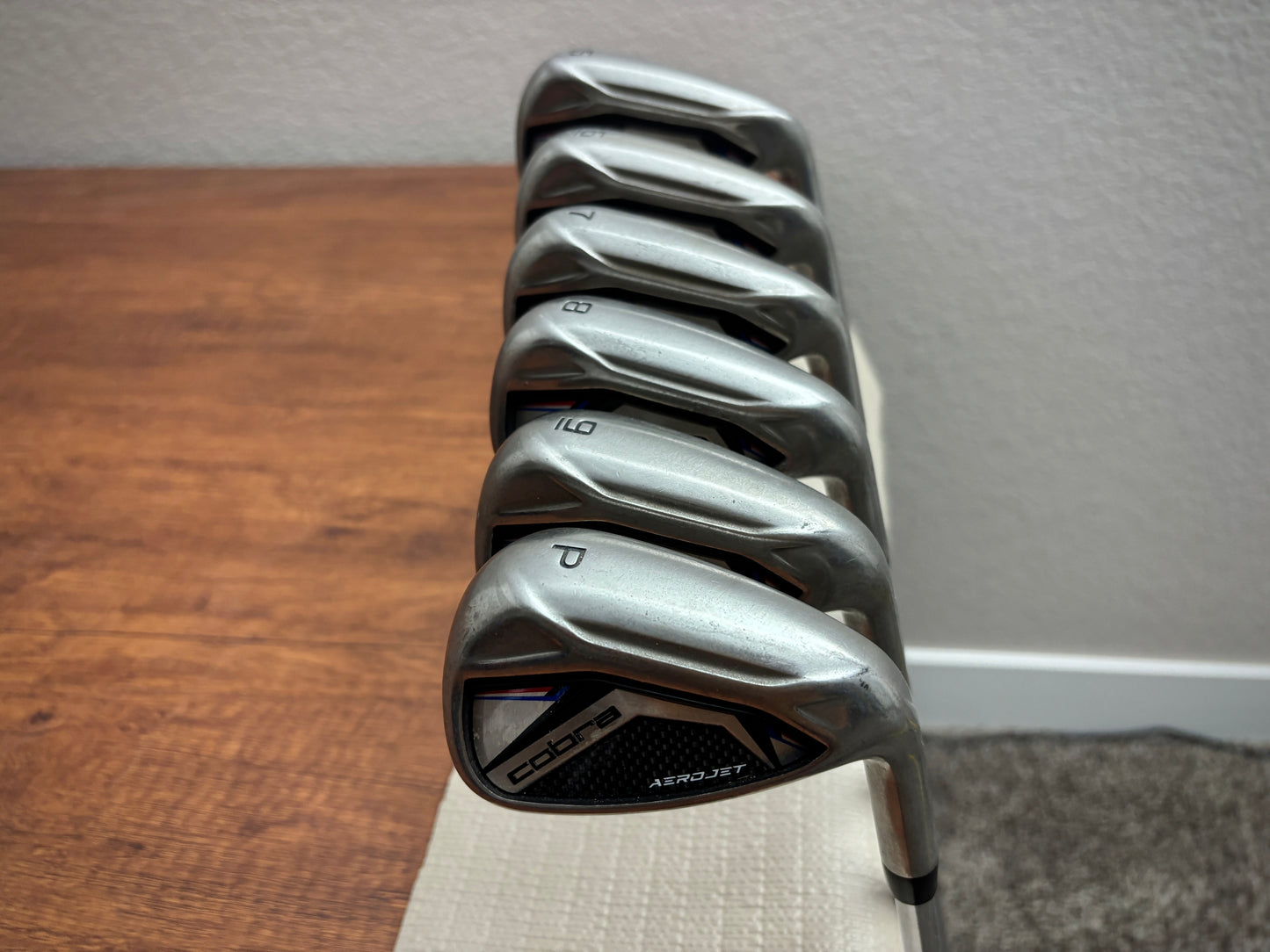 Cobra King Aerojet Iron Set 5-PW / KBS $-Taper 120 Stiff