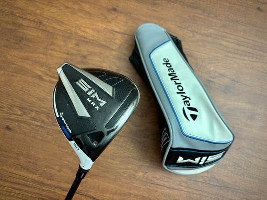 Taylormade SIM Max Driver 9* + headcover / Stiff