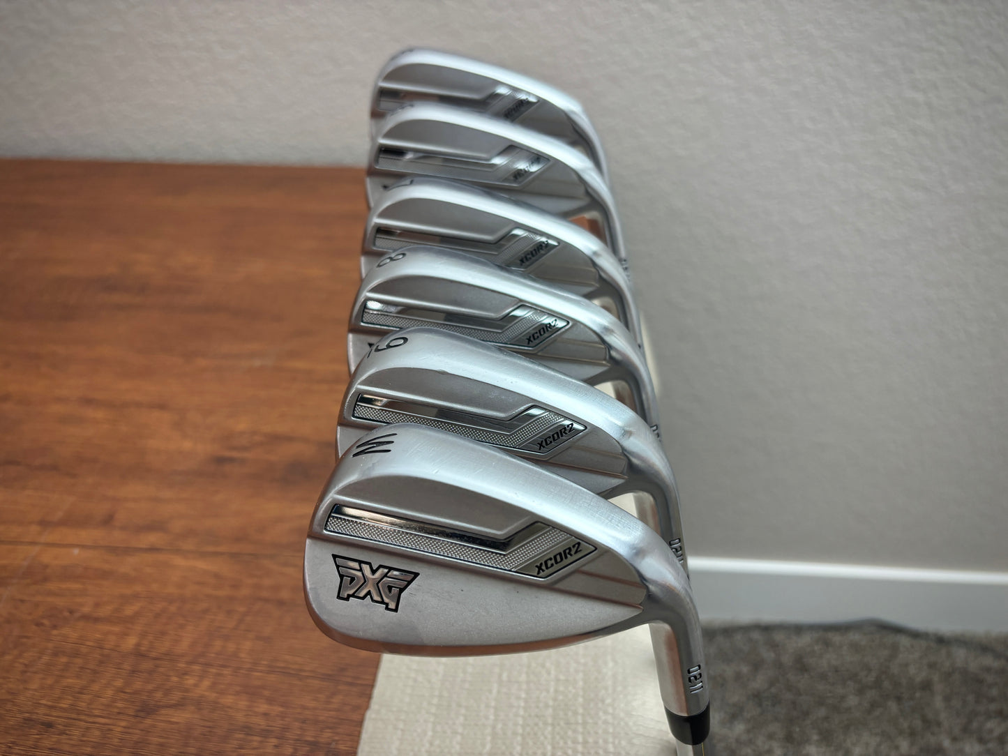 PXG 0211 XCOR2 Iron Set 5-PW / KBS Tour 120 Stiff