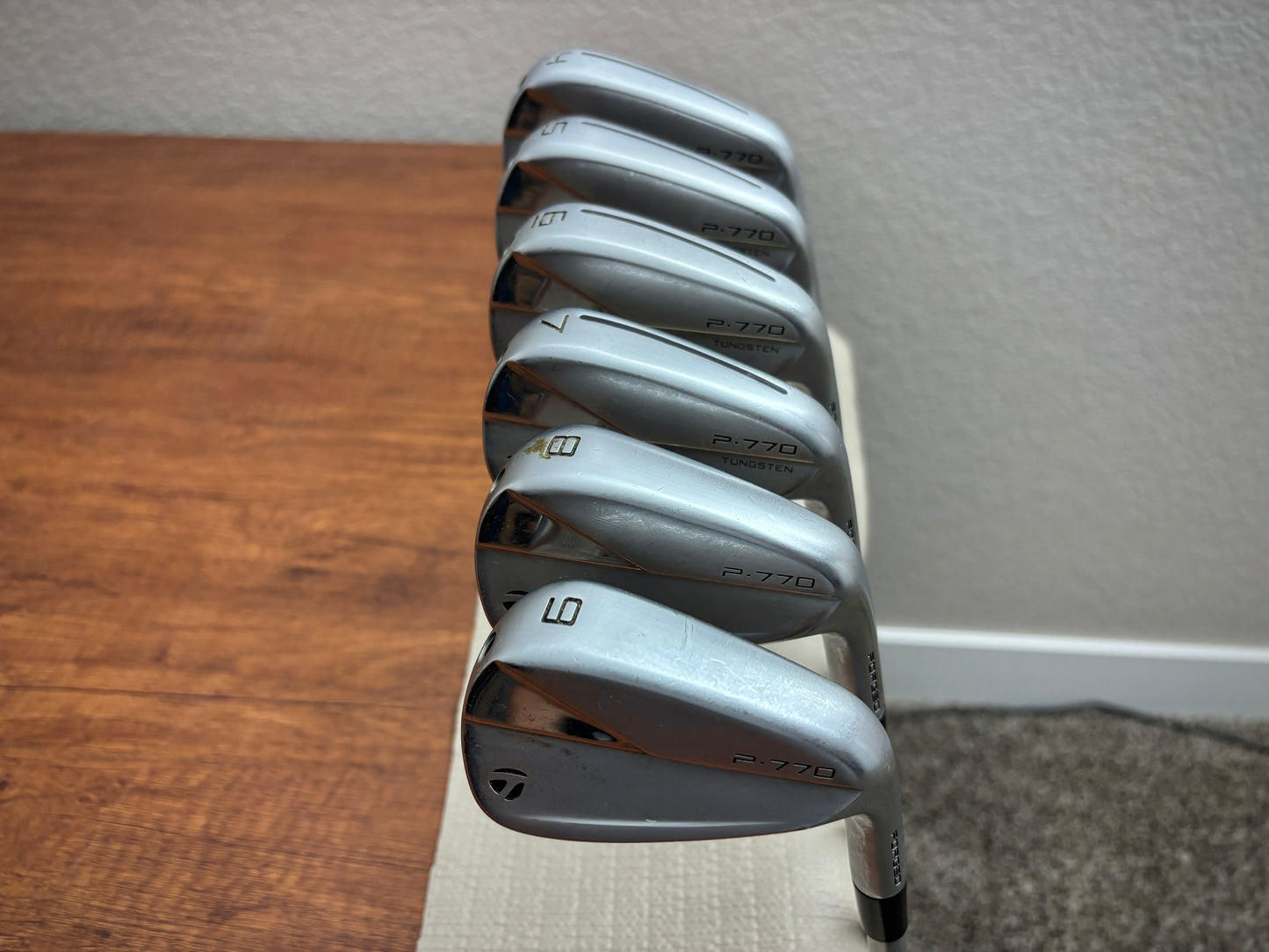Taylormade P770 '23 Iron Set 4-9 / KBS C-Taper 130 X-Stiff