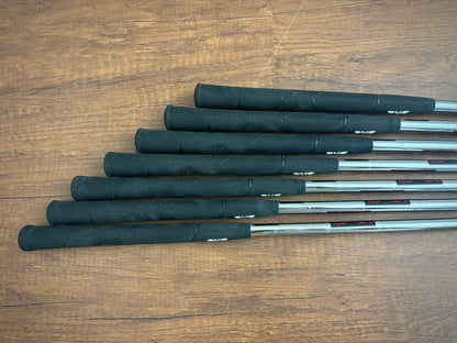 (Left-handed) (+1.5”) PXG XCOR2 Black Iron Set 5-GW / KBS Tour 130 X-Stiff