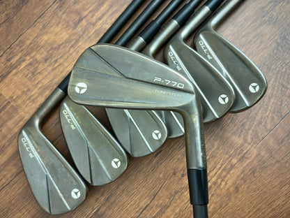 Taylormade P770 '23 Aged Copper Iron Set 4-PW / KBS Tour C-Taper Lite 115 X-Stiff