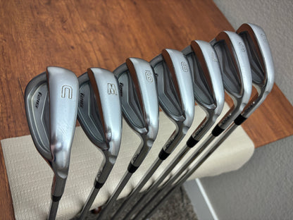 (+1”) Ping i210 Iron Set 5-UW / Project X LZ 5.5 Regular Flex