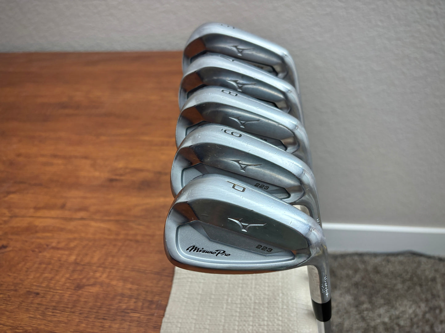 Mizuno Pro 223 Iron Set 6-PW / NS Pro 115 Stiff