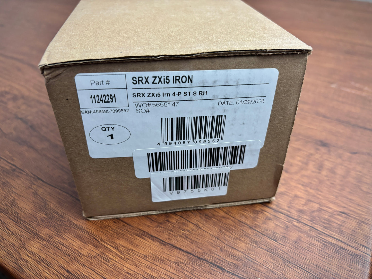 *NEW IN PLASTIC* Srixon ZXi5 Iron Set 4-PW / Dynamic Gold S300 Stiff