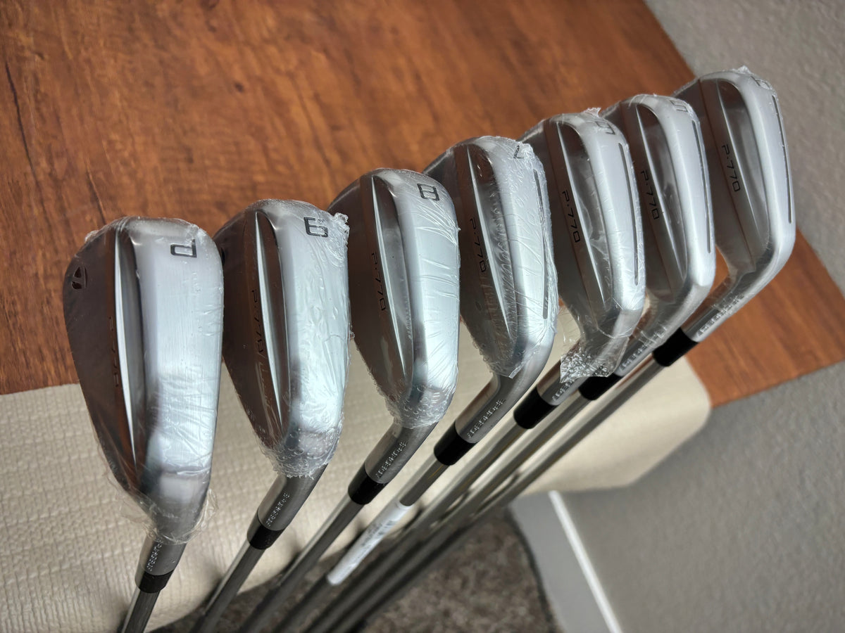 *NEW IN PLASTIC* Taylormade P770 '24 Forged Iron Set 4-PW / Dynamic Gold S300 Stiff