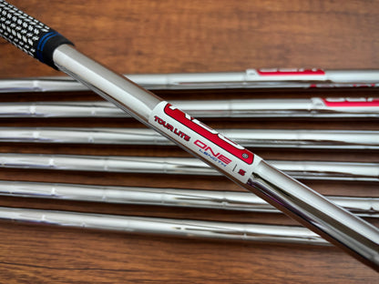 *NEW IN PLASTIC* Cobra Aerojet One Length Iron Set 5-GW / KBS Tour Lite Stiff