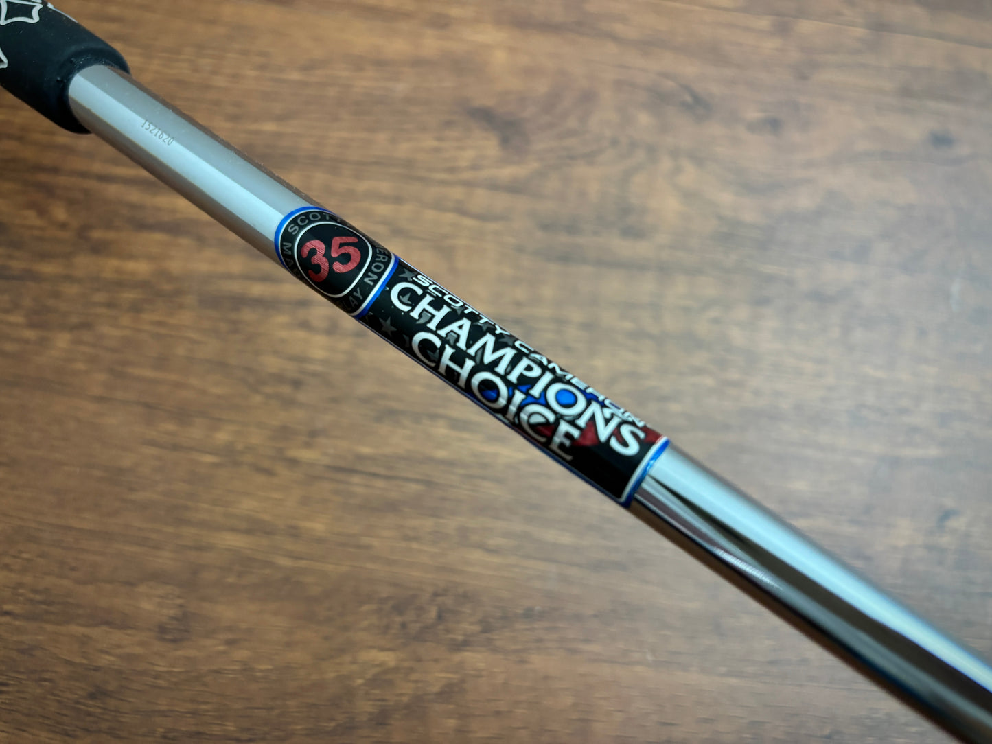 Titleist Scotty Cameron Champions Choice Button Back Teryllium Putter 35" + headcover