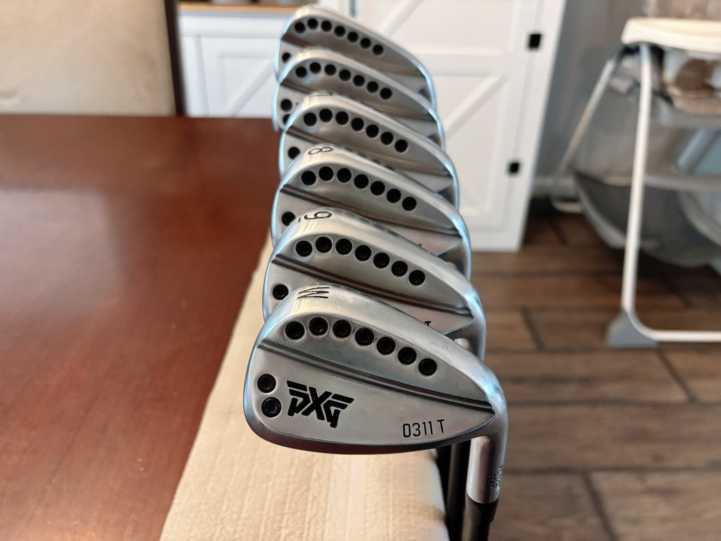PXG 0311P / 0311T Gen 2 Iron Set 5-PW / Mitsubishi MMT Stiff Graphite