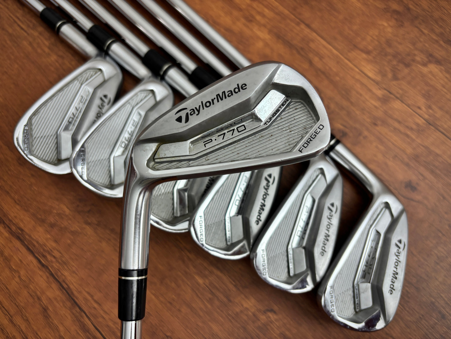 (Left-handed) Taylormade P770 Iron Set 5-PW / KBS Tour 130 X-Stiff