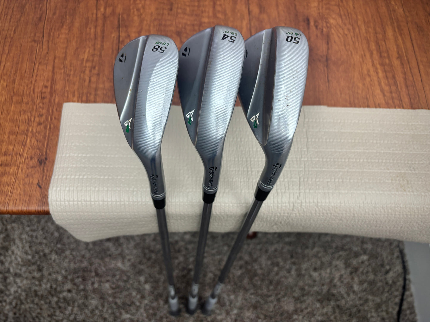Taylormade MG4 Raw Wedge Set (50,54,58)