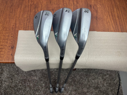 Taylormade MG4 Raw Wedge Set (50,54,58)