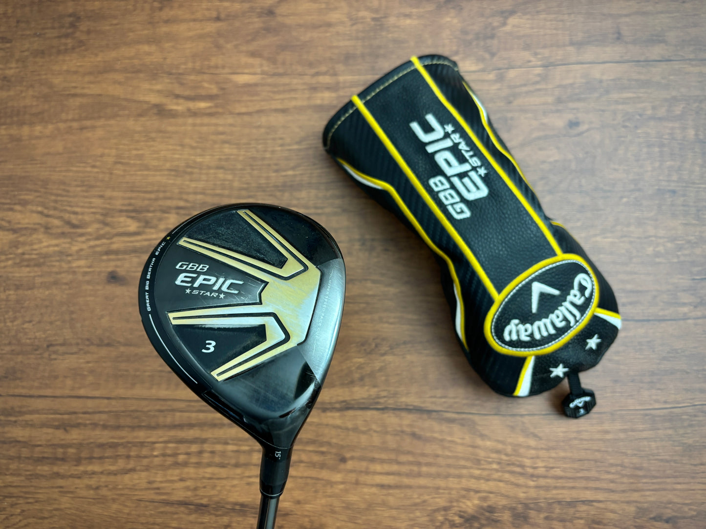 Callaway Great Big Bertha Epic Star 3-Wood + headcover / Regular Flex