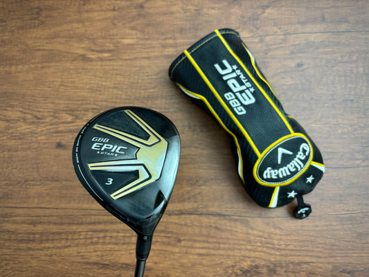 Callaway Great Big Bertha Epic Star 3-Wood + headcover / Regular Flex