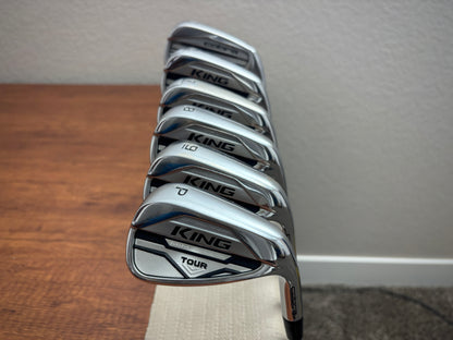 Cobra King Tour MIM Iron Set 5-PW / KBS $-Taper 120 Stiff
