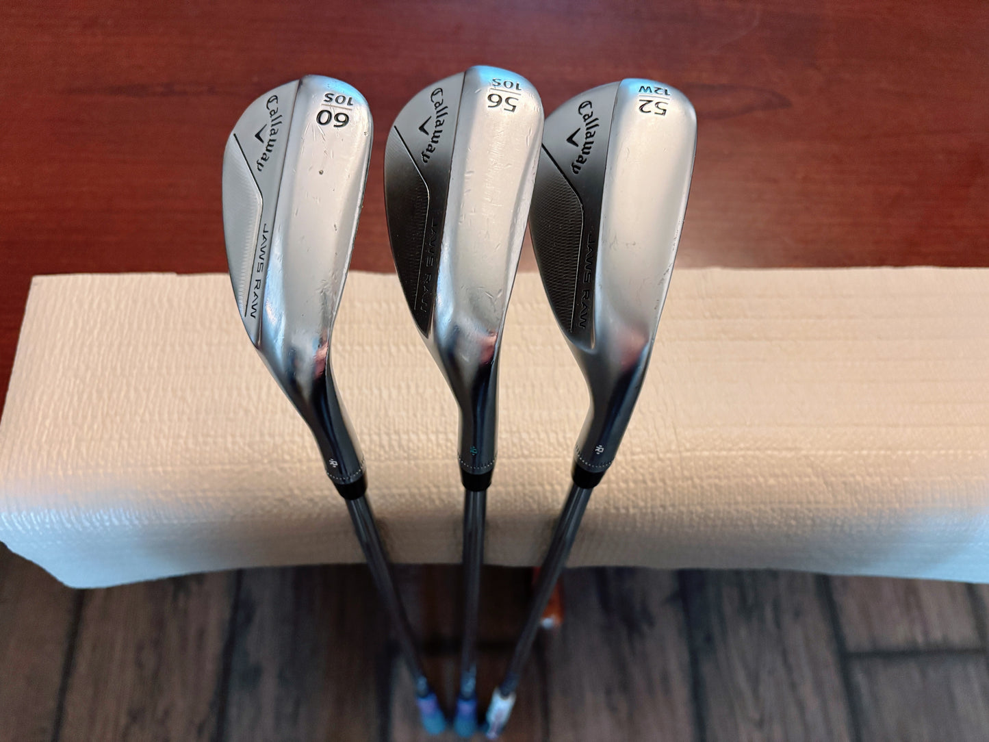 Callaway Jaws Raw Wedge Set (52,56,60)