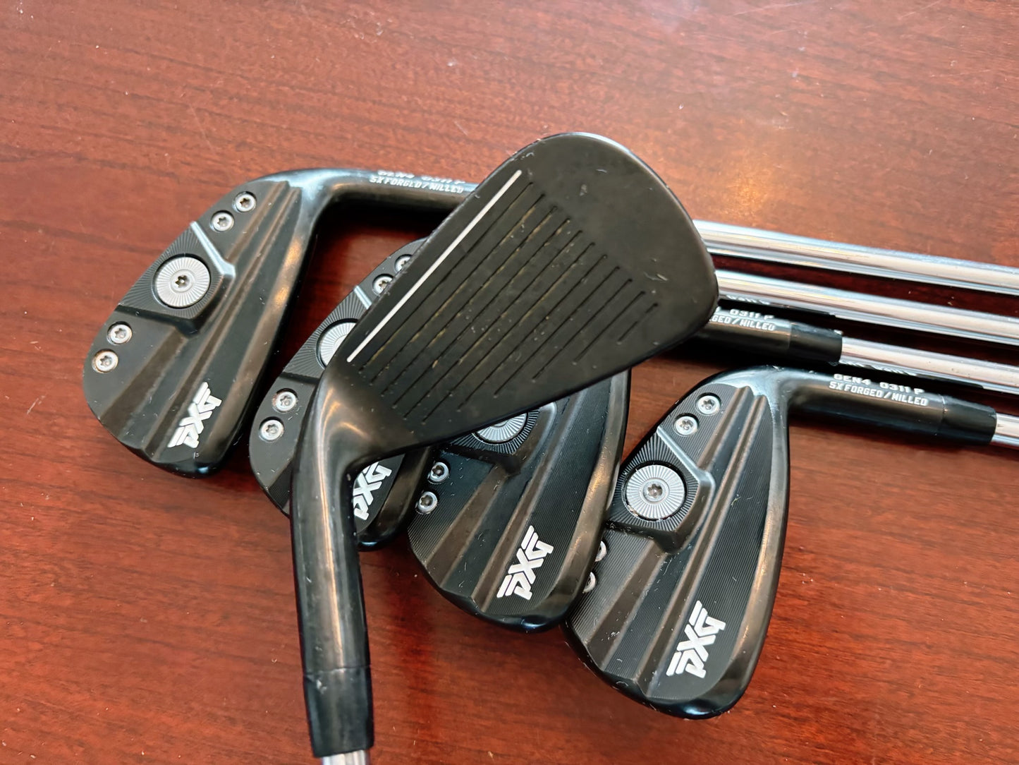 PXG 0311 P Gen 4 Xtreme Dark Iron Set 5-9 / True Temper Stiff